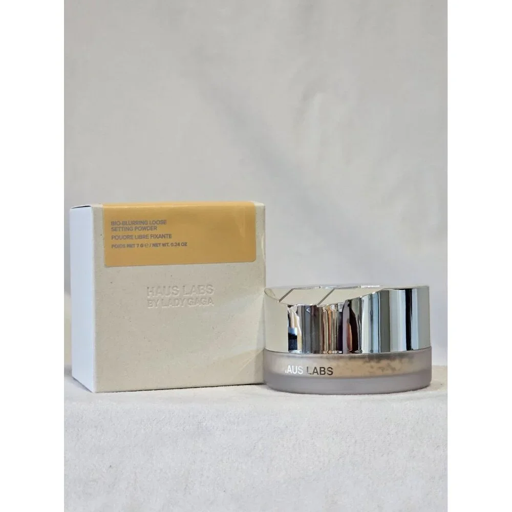 New HAUS LABS BY LADY GAGA Bio-Blurring Loose Setting Powder.